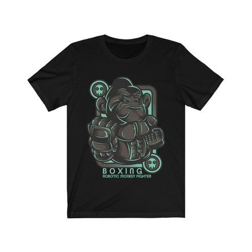 Boxing Monkey Fighter Graphic T-Shirt