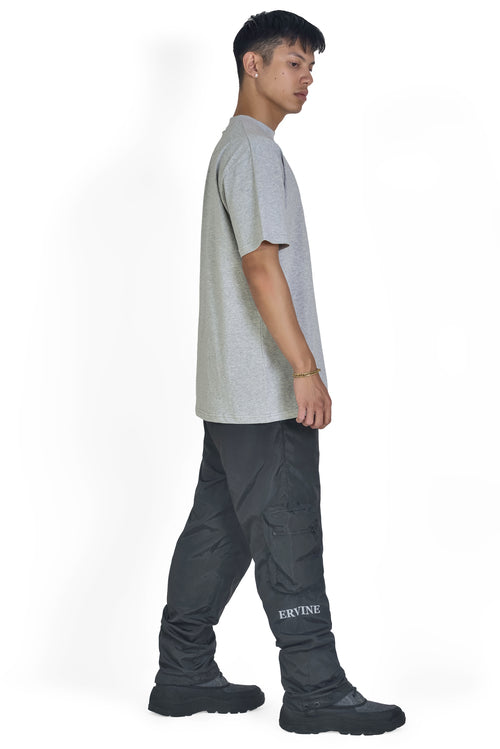 DROP SHOULDER 100% COTTON T-SHIRT