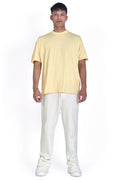 DROP SHOULDER 100% COTTON T-SHIRT