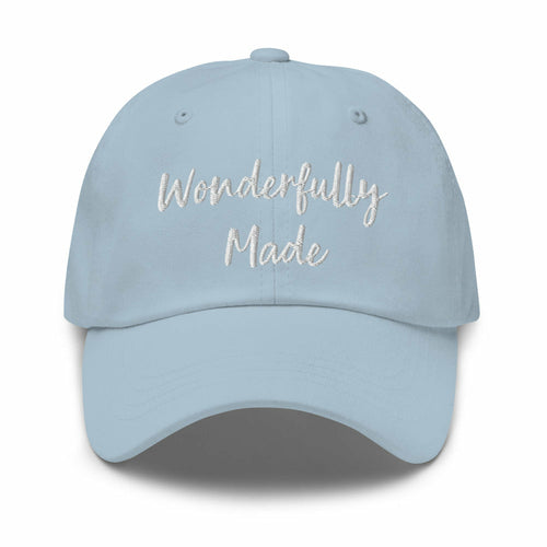 Embroidered Adjustable Baseball Cap - Wonderfully Made